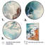 «Tropical Ocean Breeze From Above III», art mural plage et océan-589249364-589249374