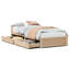Solid Wood Storage Bed-695199889