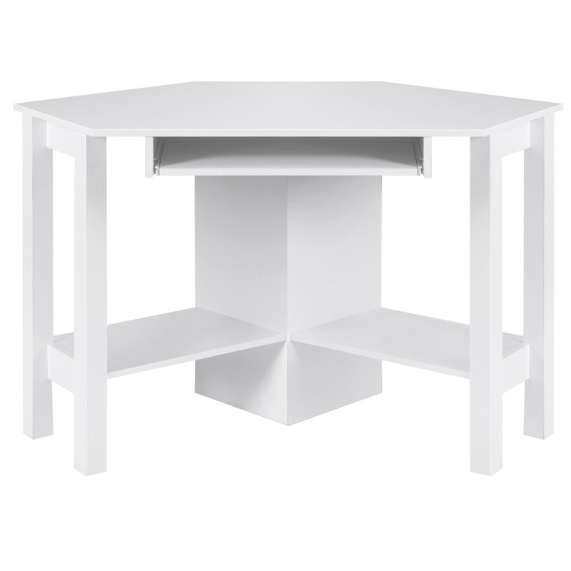 Carnesville Computer Desk, White