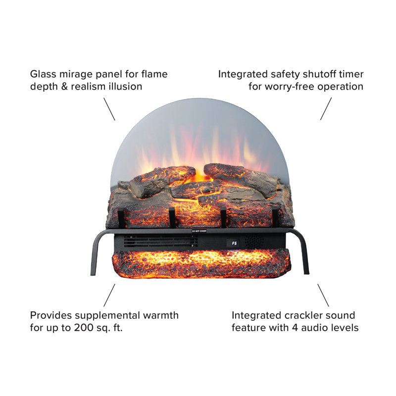 Modern Ember Real Glow 23-in Electric Log Set ME-REAL-GLOW-23LS