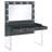 Haimi 3-Drawer Vanity Desk with Lighting Mirror in Gray