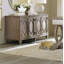 Rustic Glam 52'' W Solid Wood Credenza