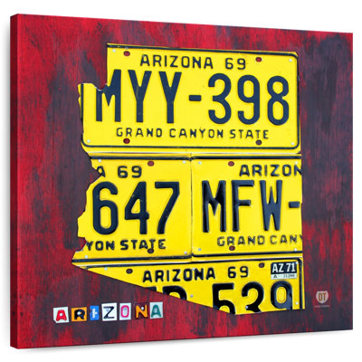 Aliaz Arizona Licence Plate