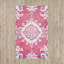 Cadmoin Rectangle Floral Wool Hand Woven Area Rug-15827850