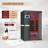 2-person Full Spectrum Sauna, Indoor Dry Far Infrared Sauna With Dual Led Controls