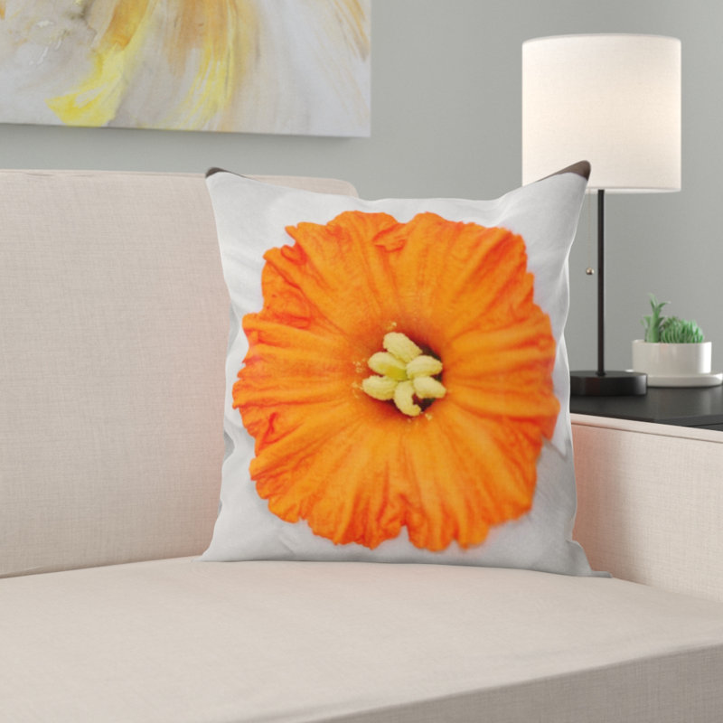 Coussin jonquille