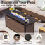 All Weather Wicker/Rattan 7 - Person Seating Group with Cushions-1854189465-1841349239