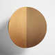 Keef Single Light Steel Dimmable LED Flush Mounted Sconce