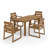 Barner Outdoor Furniture Dining Room Patio Chair With HDPS Material-115996292