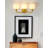 Elegant 3-Light Vanity Fixture with Frosted Glass:  Bathrooms, Hallways, and Bedrooms-399061045