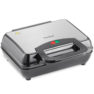 VonShef Double Belgian Waffle Maker