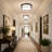12 Inch 2-Light Modern Flush Mount Ceiling Light With Frosted Glass-530083294-530083293