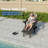 Folding Adirondack Chair with Retractable Ottoman, 3-Postion Adjustable Outdoor Chair, Easy Assembly & Ergonomic Back Support for Patio-1709479132