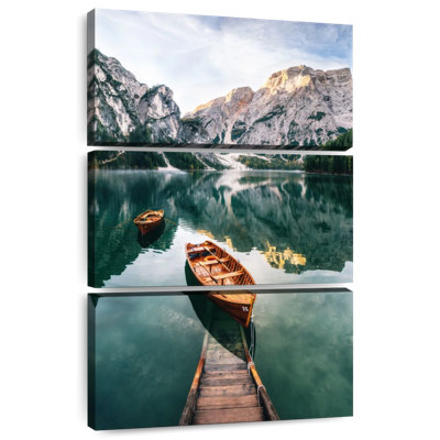 Quai Alvord Lake Braies