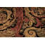 Tapis oriental brun / rouge en laine 9 pi 1 po x 11 pi 3 po Aaru