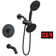 Digital Display Shower Faucet Set with Rough-in Valve