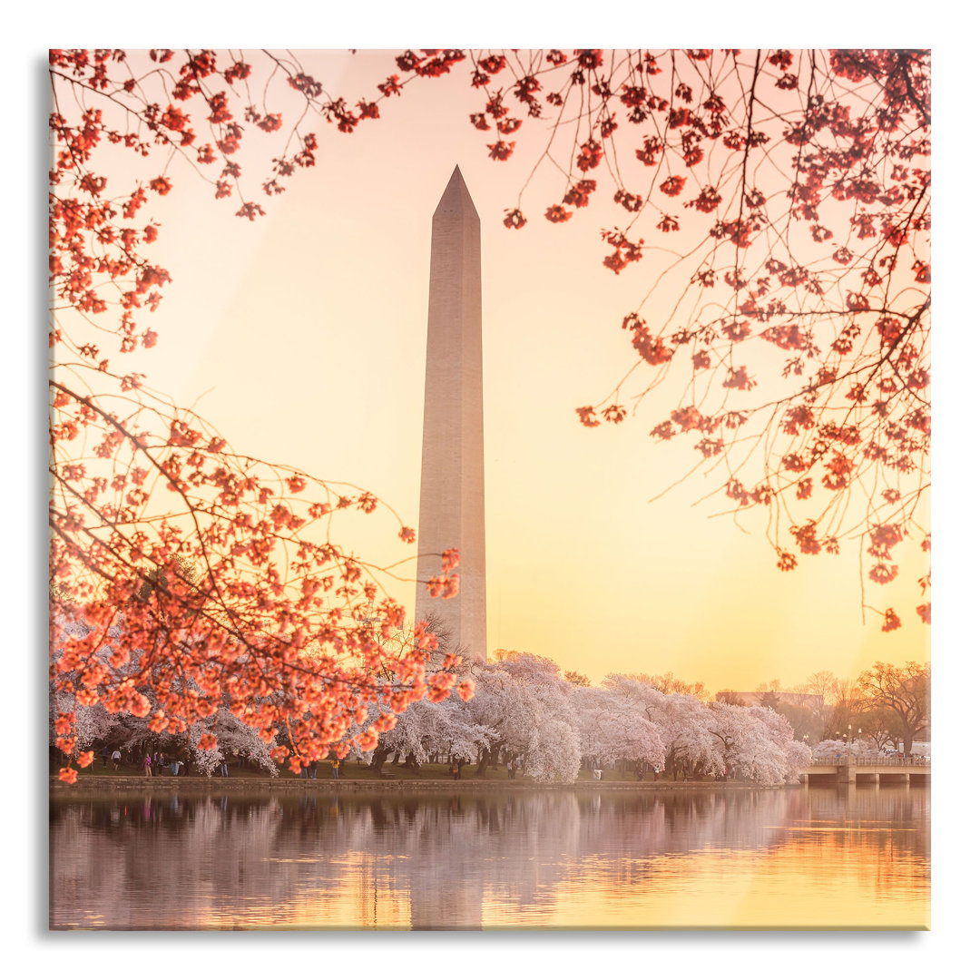 Ungerahmtes Foto auf Glas "Jefferson Memorial"