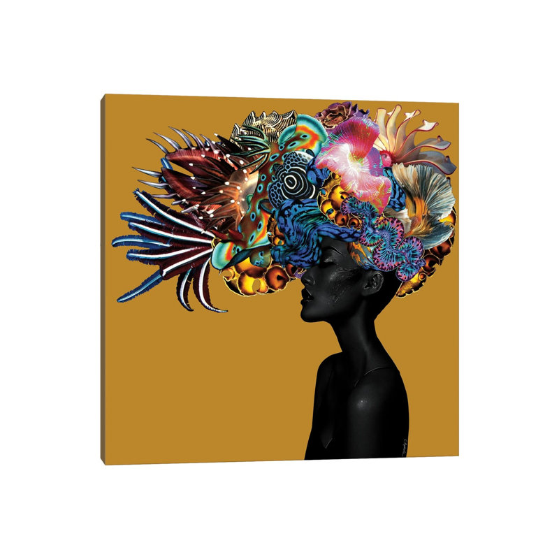 Crowning Glory II by Lolita Lorenzo - Print on Canvas, Wrapped Canvas, 93.98cm H x 93.98cm W x 3.81cm D