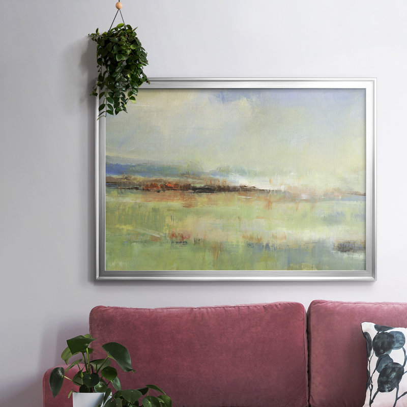 «Obfuscate I», reproduction sur toile, H 18 po x l 26 po x P 1,5 po, Argent
