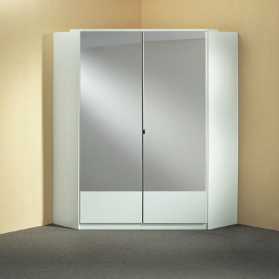 Heimer 2 Door Manufactured Wood Wardrobe