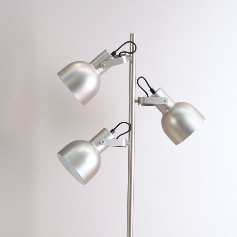 Abdija 162cm Traditional Floor Lamp, Yes, Brushed Gold