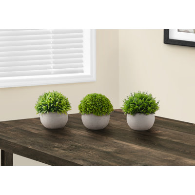 Mccain 5'' Faux Grass Plant in Pot