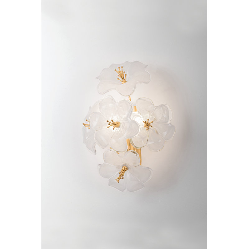 Hygea Iron Flush Mounted Sconce