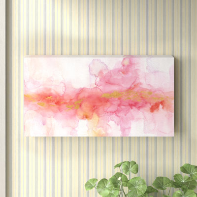 « Rainbow Seeds Abstract Gold », reproduction sur toile tendue