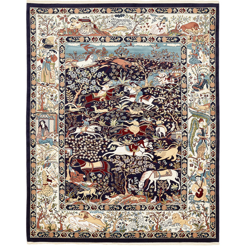 Ledger Oriental Indoor Rug, Rectangle 7'10" x 10'