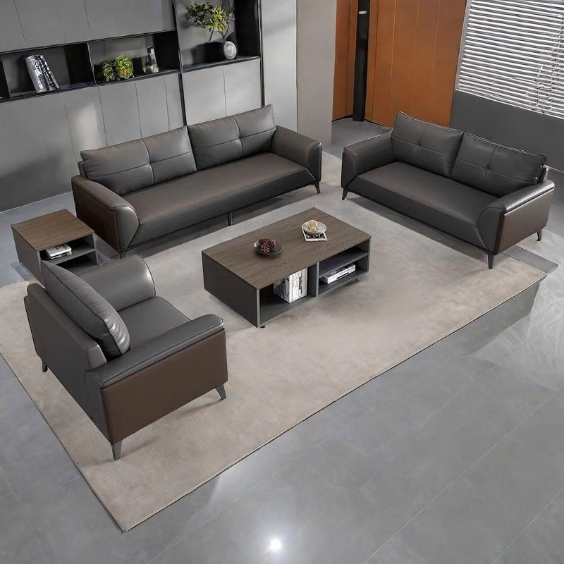 Simple leisure high-end office sofa set