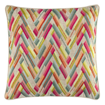 Azura Cotton Blend Throw Square Pillow Cover