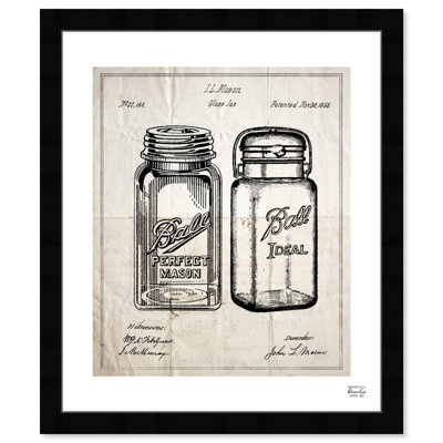 " Mason Jar - Adapted 1853 "