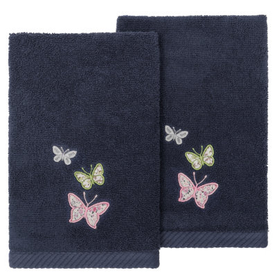  2 Piece Turkish Cotton Fingertip Towel Set