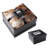 Faux Fur 60x70-Inch Throw Blanket with Gift Box - Luxurious Twin Size Blanket for Couch, Bed, or Chair - Hypoallergenic Soft Throw with Plush Faux Fur Front and Warm Mink Back (Golden Brown)-721427222