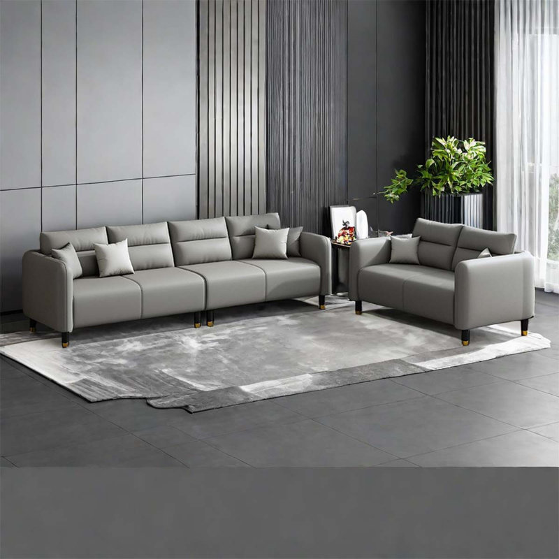 Ensemble de salon en faux cuir Monsita