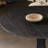 Vintage Black Solid Wood Round Dining Table Set-1044769217