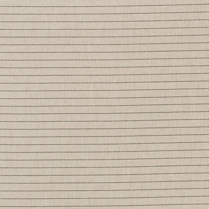 Manning Stripe Indoor/Outdoor Fabric, Black/Natural