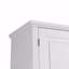 Armoire de rangement de salle de bain avec portes et tiroir, plusieurs espaces de rangement, tablettes réglables-1363139813