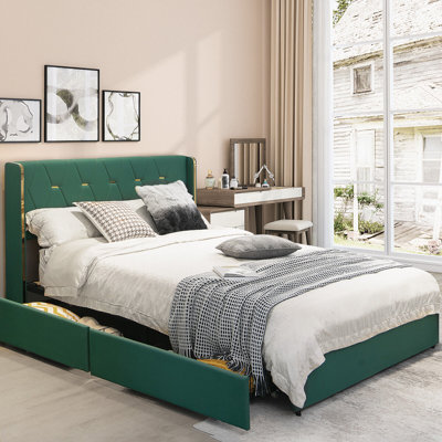Thaxted Tufted Storage Platform Bed by Willa Arlo Interiors