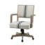 Bromley Farmhouse Task Chair With Solid Wood Arm And Nailhead Trim-489273762