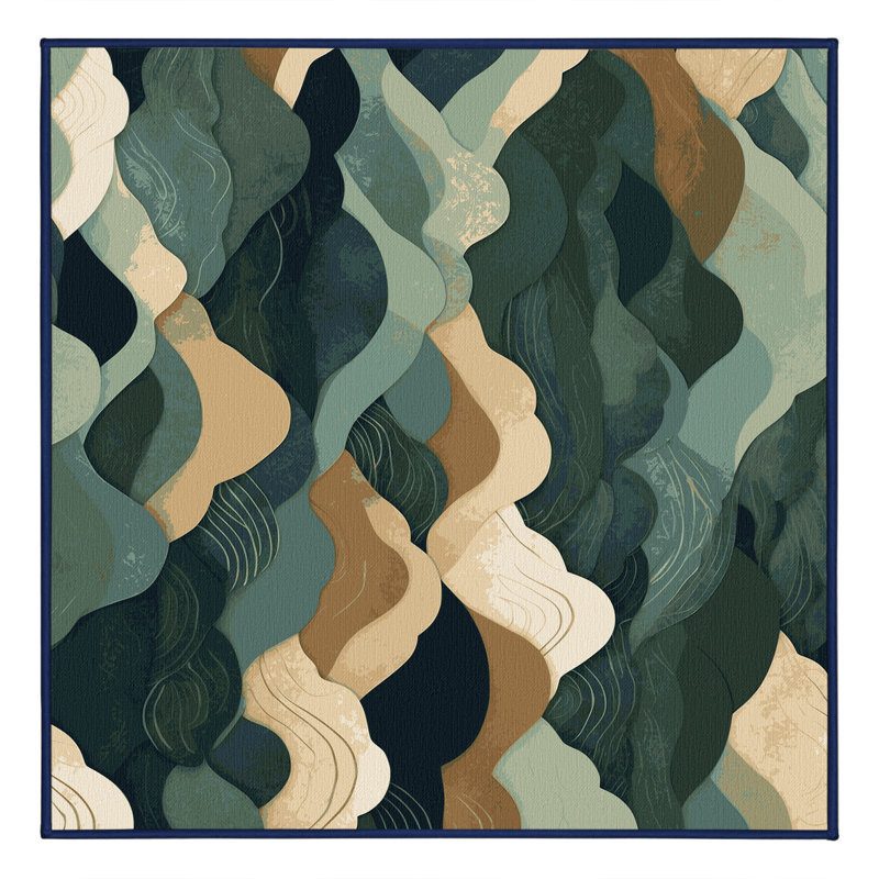 Radiant Dreams Rug, Square 3'