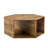 Hexagonal MDF Coffee Table, Characteristic Pattern Stickers, Multi-Hole Design To Give More Storage Space, Simple And Convenient Design Makes It Suitable For All Kinds Of Style Scenes.