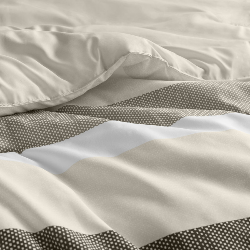 Ensemble de literie Cozy Stripe pour lit simple / simple TG