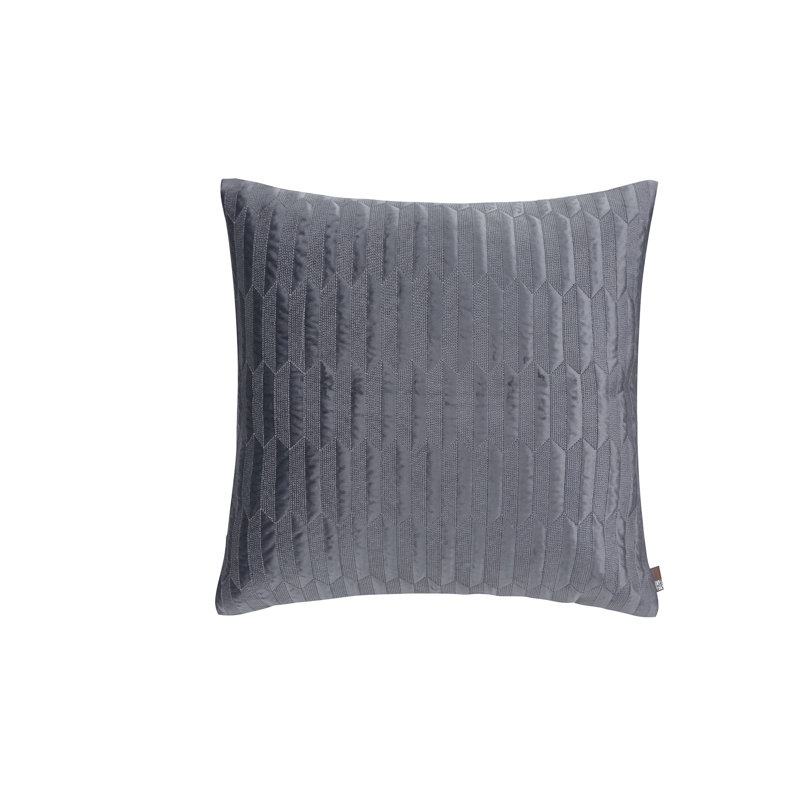 Geometric Pattern Accent Pillow Square Cushion Cover & Insert 19.7" x 19.7"
