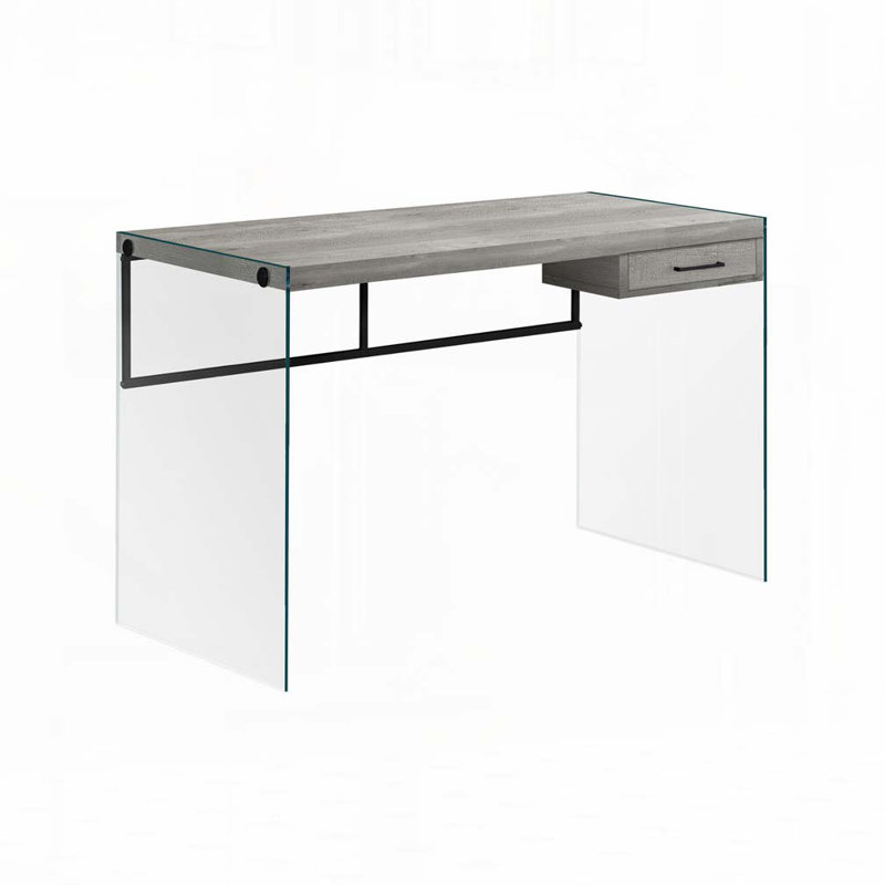 Bureau d'ordinateur pour la maison, Gris