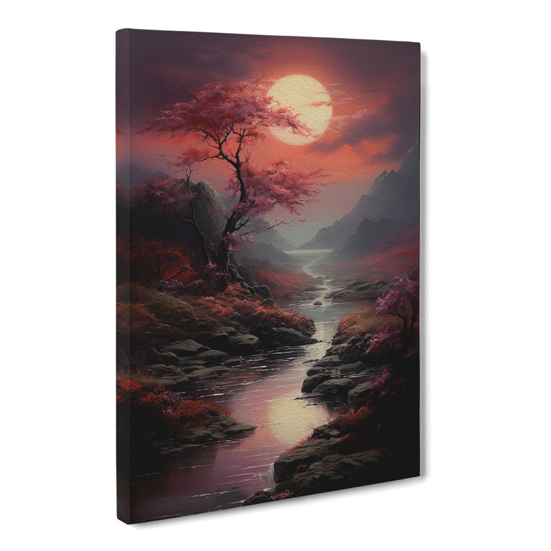 Landscape Romanticism - Wrapped Canvas, 50cm H x 35cm W x 3cm D