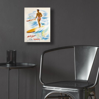 " Matson Lines Hawaii 1955 " by Vintage Posters