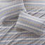 Ensemble de 3 draps en flanelle 100% coton avec flocon de neige bleu, double / double pour matelas de 12 po, élastique, 1 plat et 2 taies d'oreiller, flanelle de flocon de neige lavable à la machine, grand / très grand / très grand 14 po