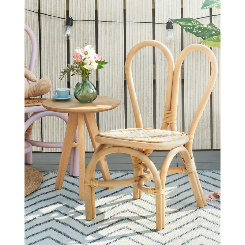DESIMI Upholstered Side Chair, Beige