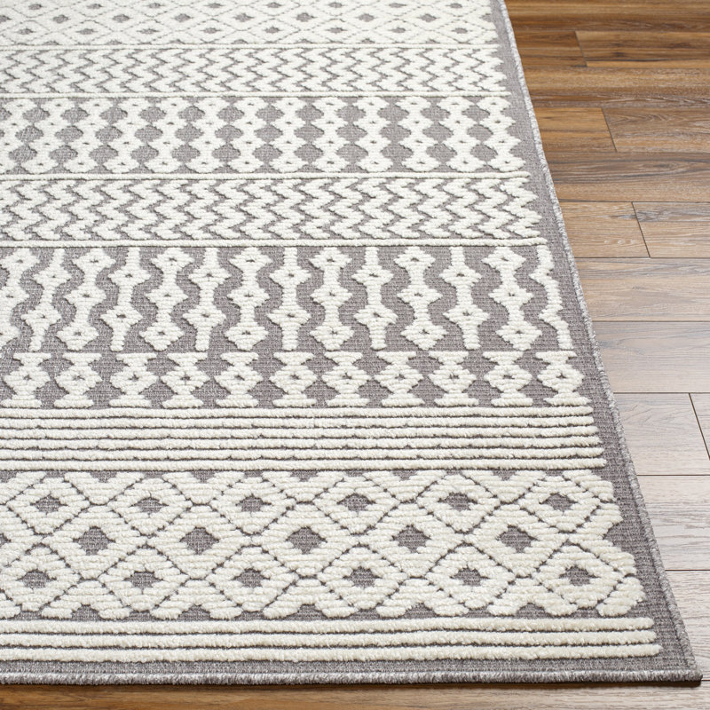 Anfernee Geometric Indoor Rug, Rectangle 7'10" x 10'1"